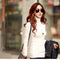 IMG 132 of Solid Colored Long Sleeved T-Shirt Women High Collar Warm Undershirt Outerwear