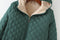 IMG 178 of Europe Chequered Embroidered Flower Short Cardigan Thick Jacket Outerwear