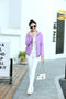 IMG 166 of Europe Chequered Embroidered Flower Short Cardigan Thick Jacket Outerwear