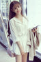 Img 5 - Summer Korean Slimming Trendy Slim-Look Student White A-Line Women Dress