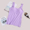 Img 2 - Ultra-Thin Breathable Tank Top Women Indoor Seamless Camisole U-Neck Tank Top