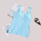 Img 11 - Ultra-Thin Breathable Tank Top Women Indoor Seamless Camisole U-Neck Tank Top