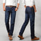 IMG 113 of Denim Pants Trendy Straight Slim Look Pants