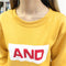 Img 4 - Women Thick Long Sleeved Sweatshirt Student bfLoose All-Matching Undershirt Tops