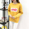 IMG 103 of Women Thick Long Sleeved Sweatshirt Student bfLoose All-Matching Undershirt Tops Outerwear