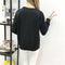 IMG 155 of Women Thick Long Sleeved Sweatshirt Student bfLoose All-Matching Undershirt Tops Outerwear