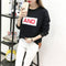 IMG 153 of Women Thick Long Sleeved Sweatshirt Student bfLoose All-Matching Undershirt Tops Outerwear