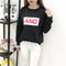 IMG 143 of Women Thick Long Sleeved Sweatshirt Student bfLoose All-Matching Undershirt Tops Outerwear