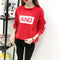 IMG 127 of Women Thick Long Sleeved Sweatshirt Student bfLoose All-Matching Undershirt Tops Outerwear