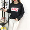 IMG 141 of Women Thick Long Sleeved Sweatshirt Student bfLoose All-Matching Undershirt Tops Outerwear