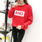 IMG 122 of Women Thick Long Sleeved Sweatshirt Student bfLoose All-Matching Undershirt Tops Outerwear