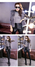 IMG 107 of Trendy Leather Pants Women PUShorts Slim Look Casual Wide Leg Loose High Waist Shorts
