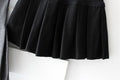 Img 3 - Plus Size Wool A-Line Skirt Korean Hip Flattering Thick High Waist Slim-Look Pleated Women Skirt