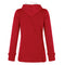 IMG 134 of Popular Plus Size Women Pocket Hooded Long Sleeved Jacket Outerwear