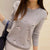 Img 1 - Korean Slimming Embroidery Round-Neck Sweater Long Sleeved Women Pullover