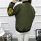 IMG 119 of Korean bfBaseball Jersey Short Loose Long Sleeved Jacket Student Plus Size Tops Outerwear