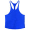 Img 5 - / Hot Selling Solid Colored Men Sporty Tank Top Cotton Fitness Strap