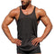 Hot Selling Solid Colored Men Sporty Tank Top Cotton Fitness Strap Tank Top