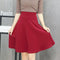 Img 6 - Skirt Plus Size High Waist Anti-Exposed Flare Pleated Skirt