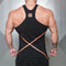 IMG 105 of Muscle Casual Outdoor Men Tank Top Fitness Slim Look Quick Dry Summer Sporty Tank Top