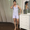 IMG 111 of Women Short Sleeve One-Piece Cotton Casual Pajamas Loungewear Sleepwear