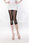 Mesh Pants Outdoor Korean Trendy Ultra-Thin Ankle-Length Colourful Candy Colors Slim-Look Women Leggings