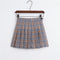 Img 8 - College All-Matching High Waist Slim Look Chequered Pleated Skirt Tennis Women Skirt