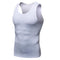 Men Three Dimensional Printed Tank Top PROFitness Jogging Sporty Training Fitted Stretchable Quick-Drying Tank Top