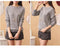IMG 110 of Women Korean Loose Round-Neck Long Sleeved Embroidered Flower Sweater Undershirt Outerwear
