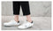 IMG 111 of Cotton Blend Ankle-Length Pants Summer Thin Straight Loose Casual Women Slim-Fit Pants