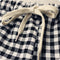 Img 5 - Chequered Summer Casual Gym Women Home All-Matching Elastic Waist Plus Size Beach Pajamas Shorts
