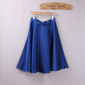 Img 9 - Bow Flare Europe High Waist Mid-Length A-Line Skirt