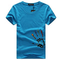 Img 3 - Men Short Sleeve T-Shirt Summer Korean Round-Neck Loose Trendy Half Sleeved T-Shirt