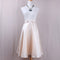 Img 7 - Bow Flare Europe High Waist Mid-Length A-Line Skirt