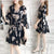 Img 1 - Floral Dress Women Summer Student Korean Slim-Look Trendy Dress