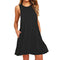 Img 1 - Sleeveless Pocket Tank Top Dress Hot Selling Women Pocket Dress