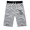 Summer Men Beach Pants Printed Home Solid Colored Casual Shorts