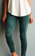 Img 8 - Popular Europe Women Trendy Casual Slim Look Fitted Stretchable Pants