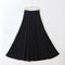 Img 4 - Summer Modal Loose Plus Size Skirt Flare Maxi High Waist Slim Look Pocket A-Line Skirt