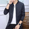 Jacket Slim Look Thin Trendy Baseball Collar Young Outerwear