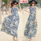 Img 21 - Summer Sleeveless Floral Chiffon Holiday Beach Length Women Dress