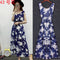 Img 25 - Summer Sleeveless Floral Chiffon Holiday Beach Length Women Dress