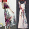 Img 24 - Summer Sleeveless Floral Chiffon Holiday Beach Length Women Dress