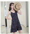 Img 4 - Women Beach Ruffle Collar Floral Cami Dress Fresh Looking Strap Beachwear