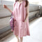 Img 1 - Trendy Plus Size Women Cotton Blend A-Line Pocket Line Under Dress Pocket Dress