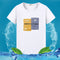 Img 6 - Summer Short Sleeve T-Shirt Men Harajuku Round-Neck Korean Slim Look Couple Trendy Printed Student T-Shirt