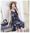 Img 8 - Women Beach Ruffle Collar Floral Cami Dress Fresh Looking Strap Beachwear