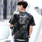 Img 8 - Summer Striped Loose Korean Three-Quarter Length Sleeves Mid-Length T-Shirt Trendy Men T-Shirt
