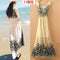 Img 13 - Summer Sleeveless Floral Chiffon Holiday Beach Length Women Dress