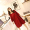 Img 2 - Summer Plus Size Women Modal Korean Loose Short Sleeve Dress Mid-Length Pyjamas